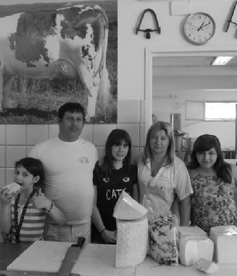 La famiglia Serra nel 2012