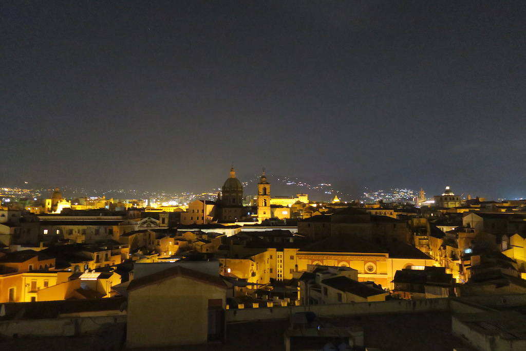 Palermo vista dall'Hotel Ambasciatori